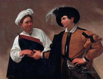 Caravaggio Painting - The Fortune Teller1 Caravaggio